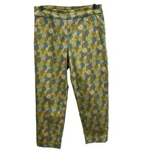 Multiples Slim-Sation Botanical Print Jeggings Women’s Size 10